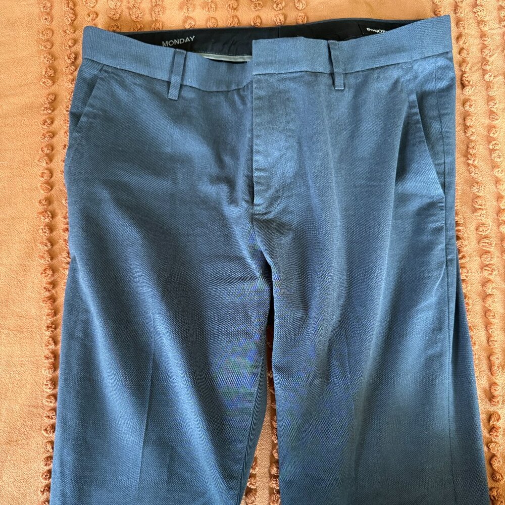Bonobos Weekday Warrior Dress Pant.  Color:  Blue.  Size:  34/30